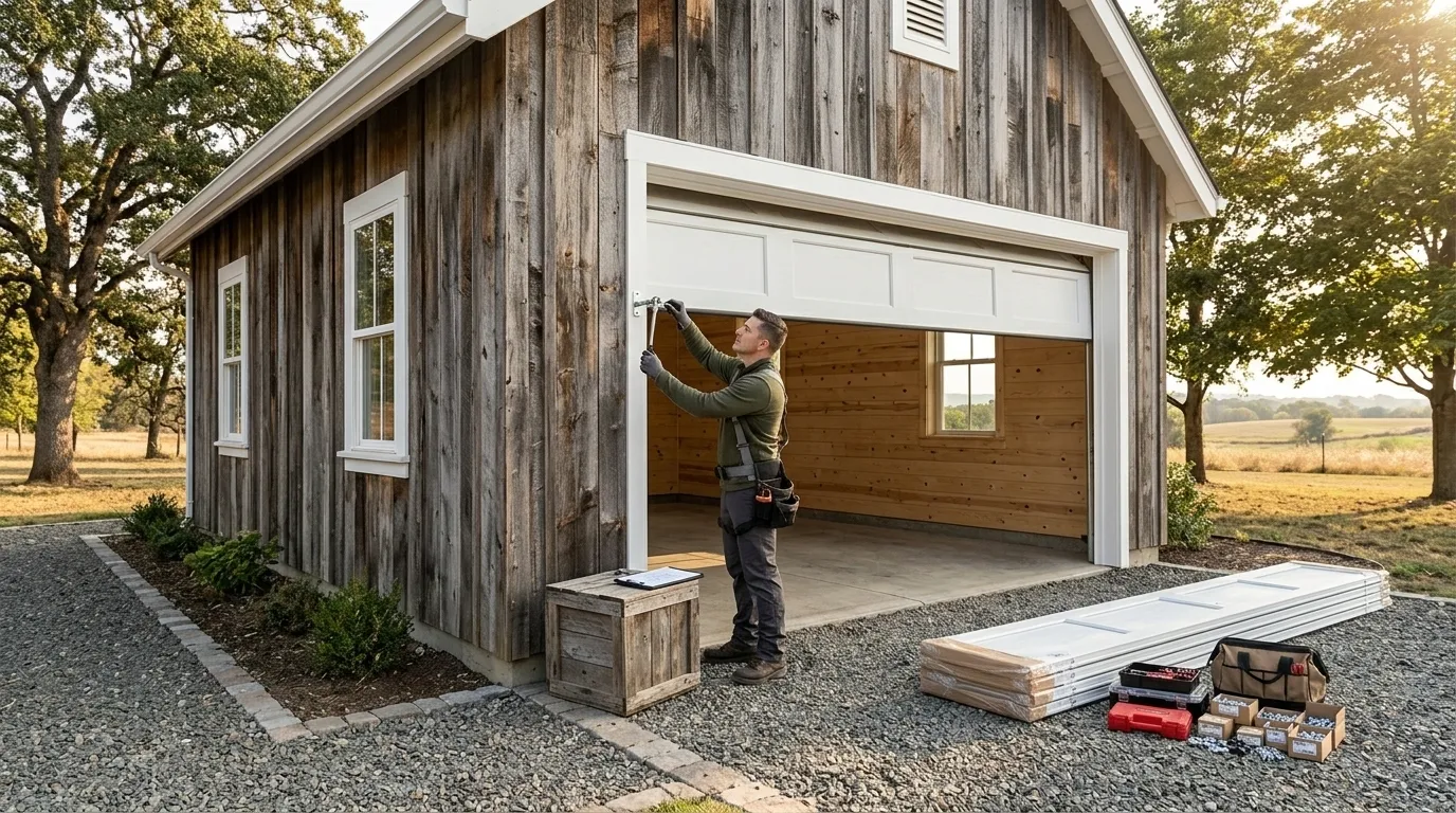 Commercial garage doors