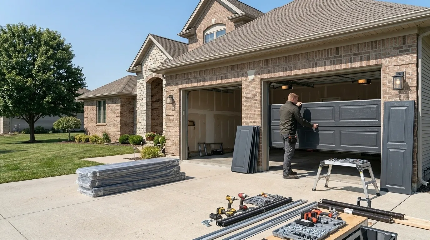 Is Your Springfield Garage Door Worth Repairing, or Done