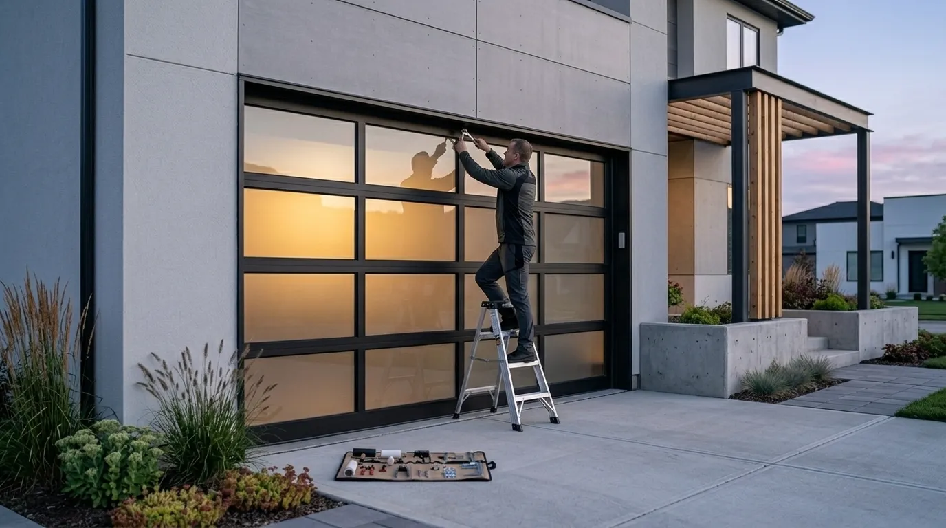 Commercial garage doors