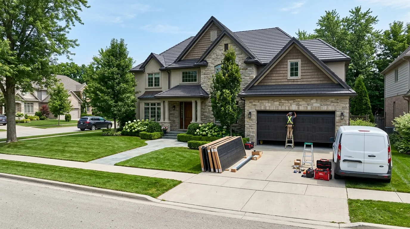 Commercial garage doors