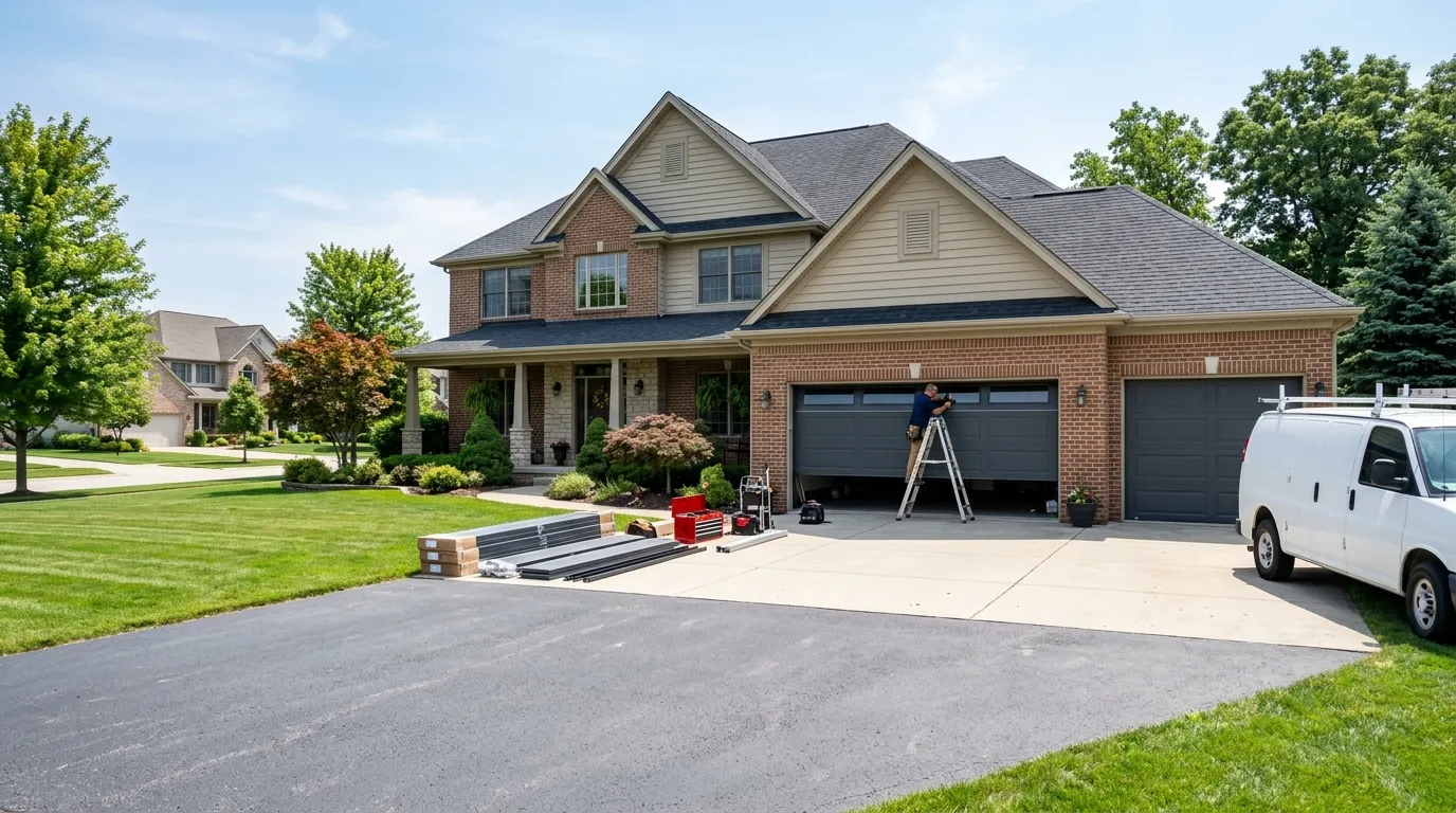 Commercial garage doors