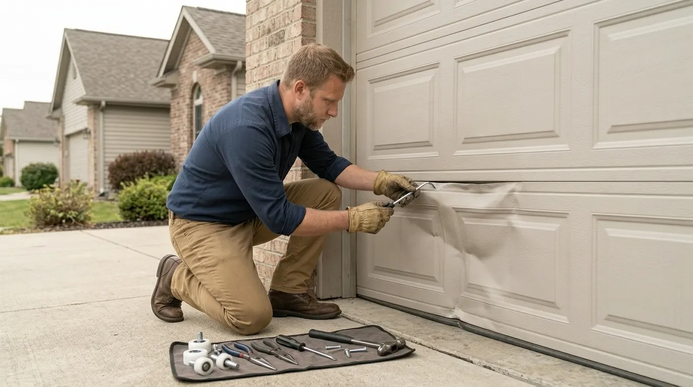 Repaired & tested - Springfield garage door service