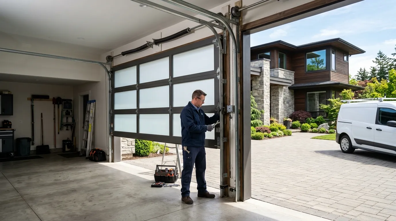 Repaired & tested - Springfield garage door service