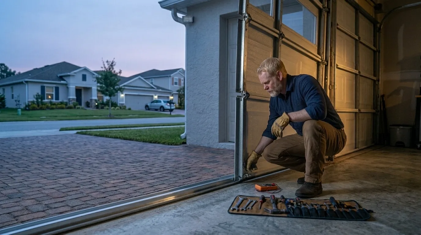 Repaired & tested - Springfield garage door service