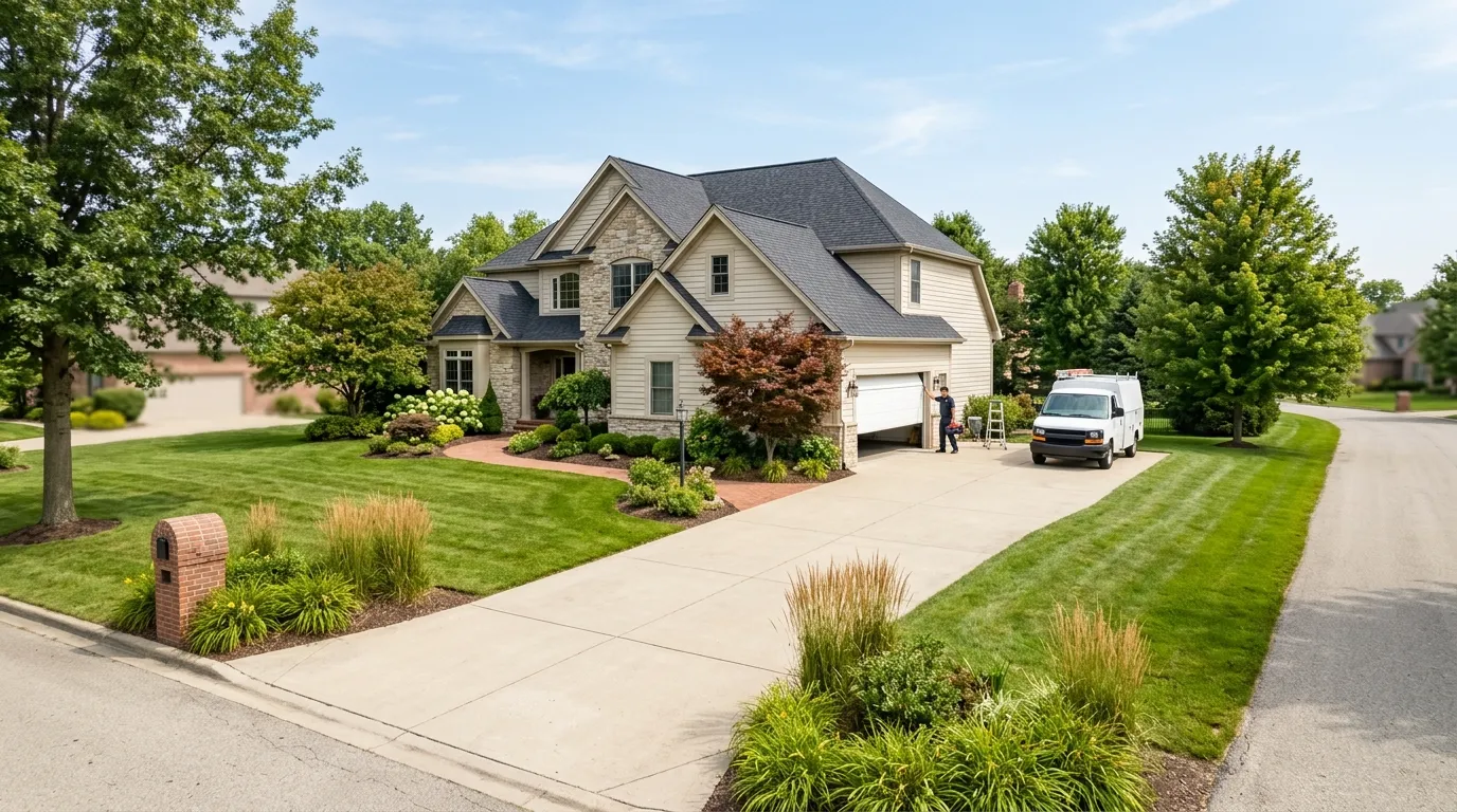 Carriage style garage door