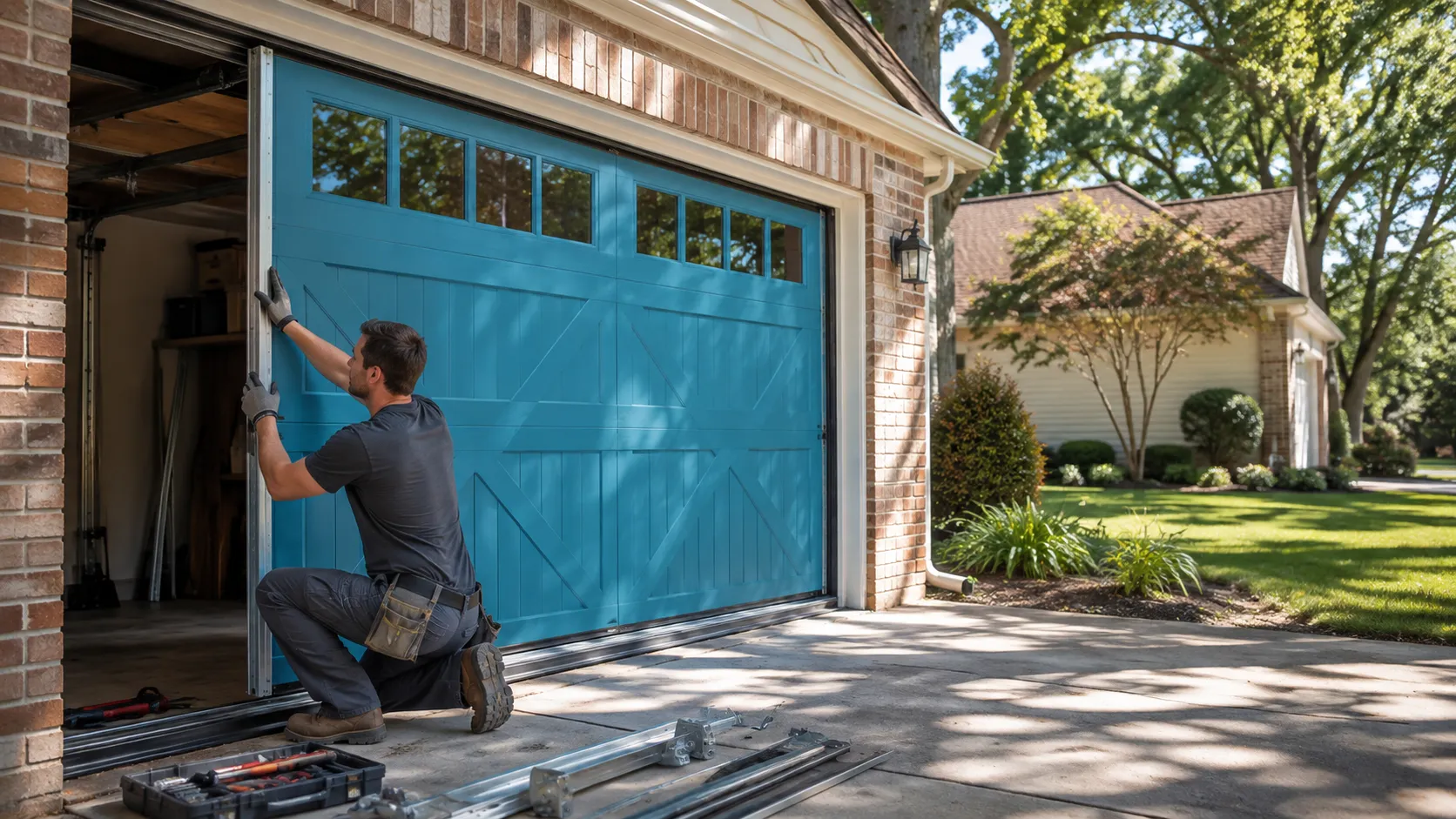 Garage Doors in Downtown Springfield